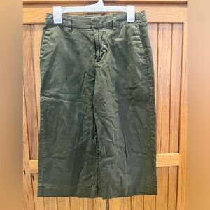 Gap Cropped linen pants